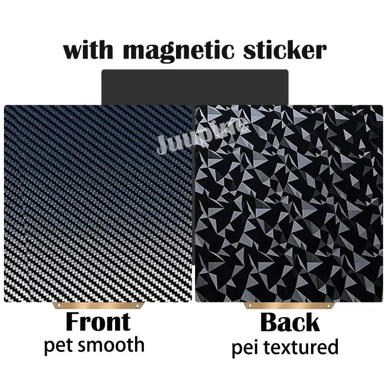 For Flashforge Adventurer 5m Bed PEO PET Spring Steel Sheet 235x235 Double Sided Heat Bed For Flashforge Adventurer 5m Pro