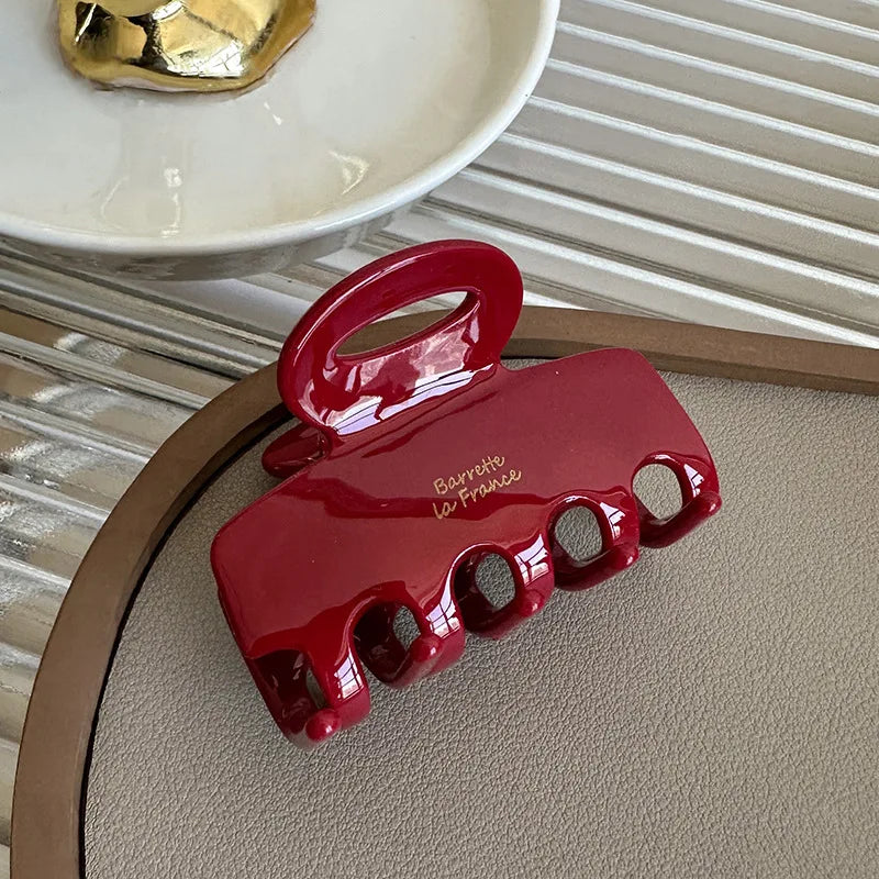 High-end Acetate Large Plate Hair Claws Fashion Hair Accessories Women Trend Back Head Clip Boutique Cute Girl Hairpins Headwear
