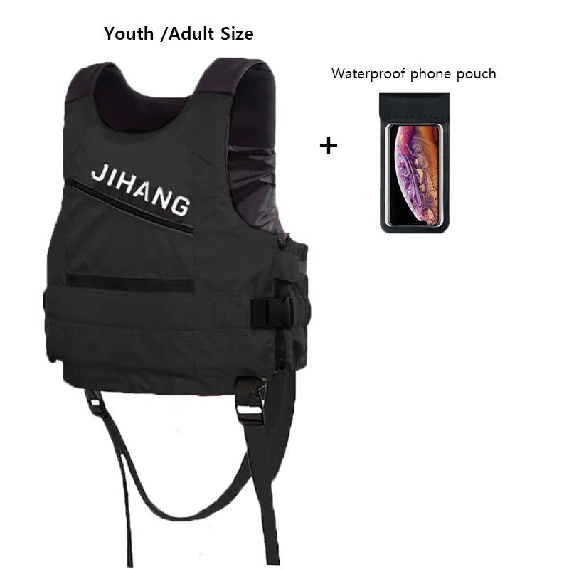 Life Vest for Adult Little Kids Girl Boy Life Jackets with Legs Strap Buoyancy Aid for SUP Kayak Fishing Swim Beach Watersports