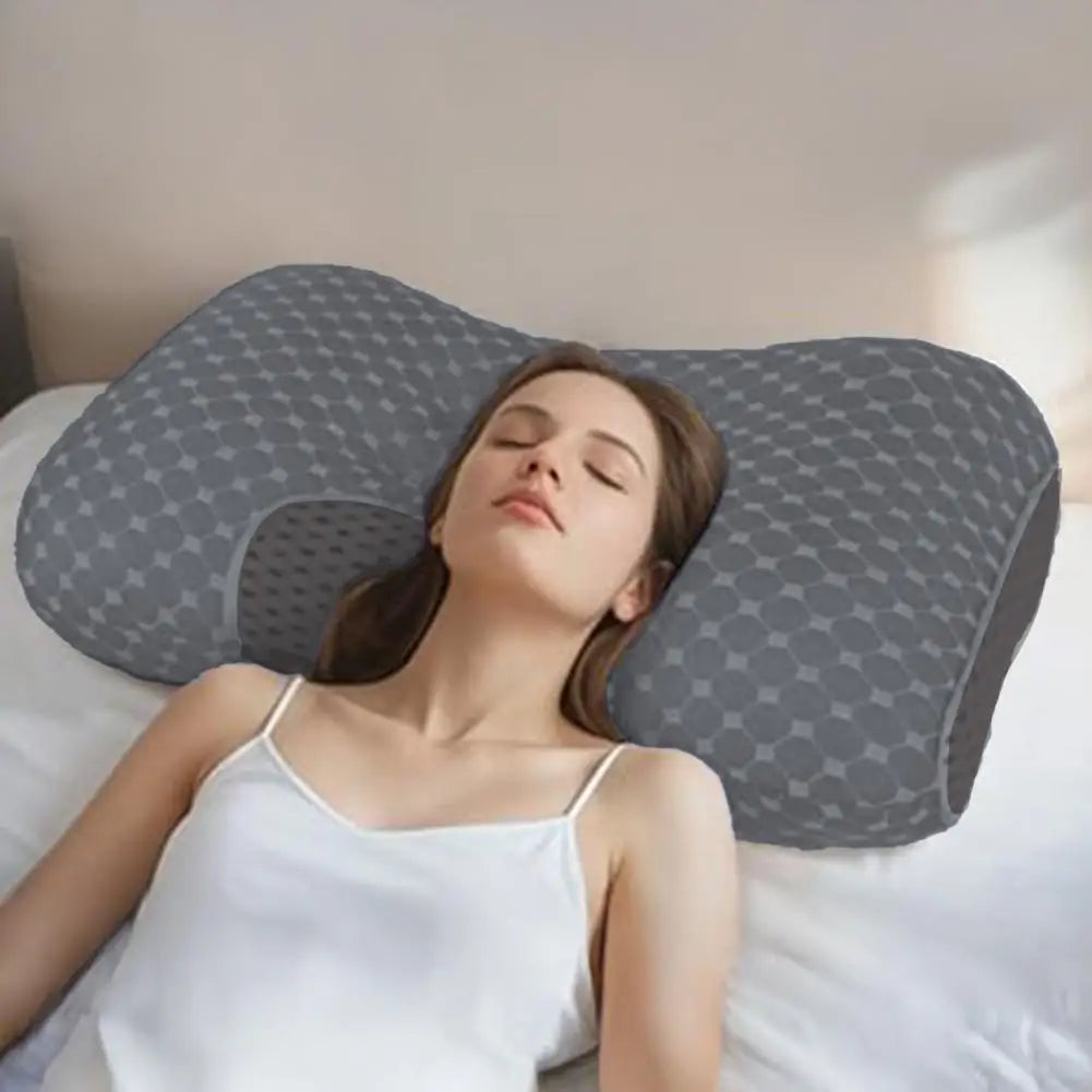 Cooling Pillow Soft Supportive Bed Pillow Neck Pain Relief Side Back Stomach Supportive Sleeping Pillow Spine Alignment Pillows
