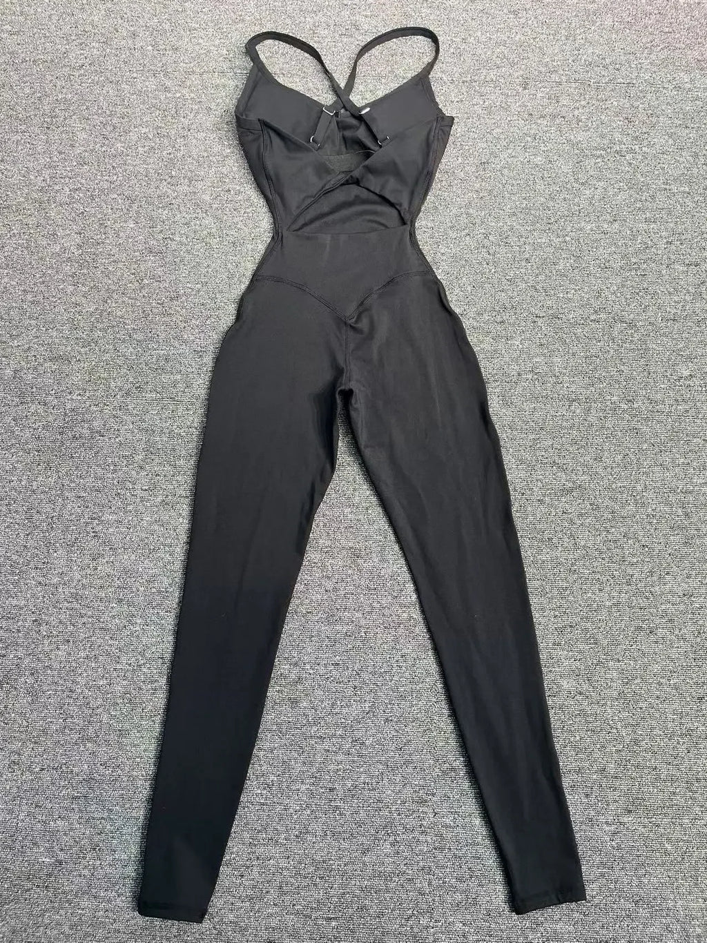 Wholesale Gym Clothes Woman Yoga Set Padding Women's Gym Jumpsuit Activewear Sportswear Push Up Fitness Sports Overalls Purple