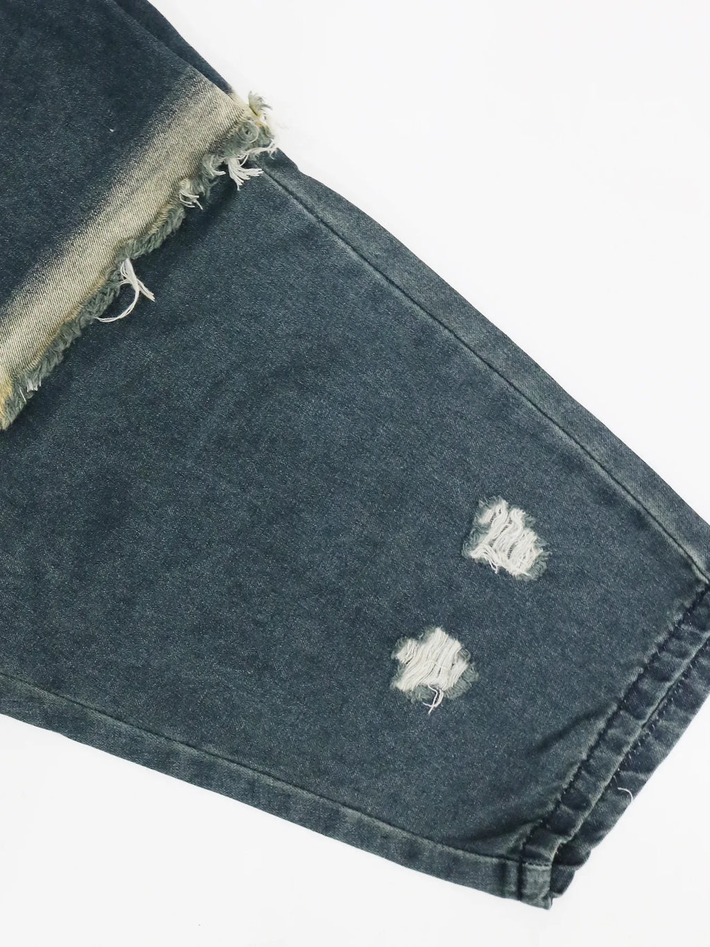 New Vintage Distressed Frayed Ripped Jeans Women's Fashion Loose Harem Pants Casual Hip Hop Streetwear Denim Trousers for Women