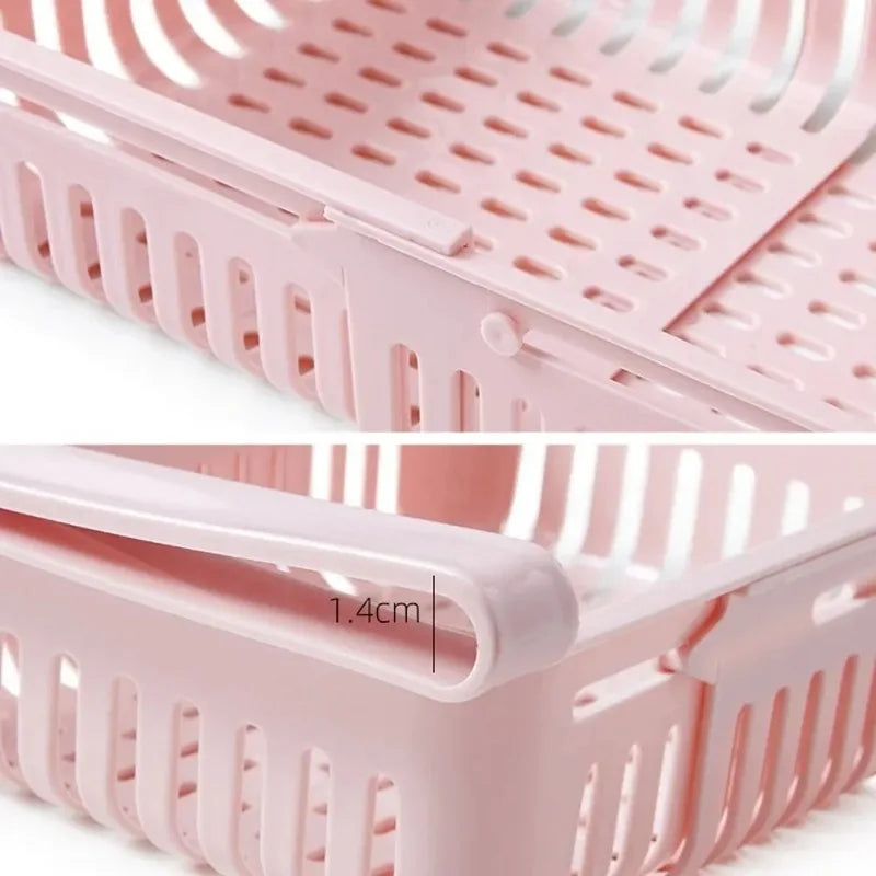 Fridge Organizer Storage Drawer Plastic Storage Box Container Shelf Fruit Egg Food Storage Box Kitchen Accessories Organizer Box