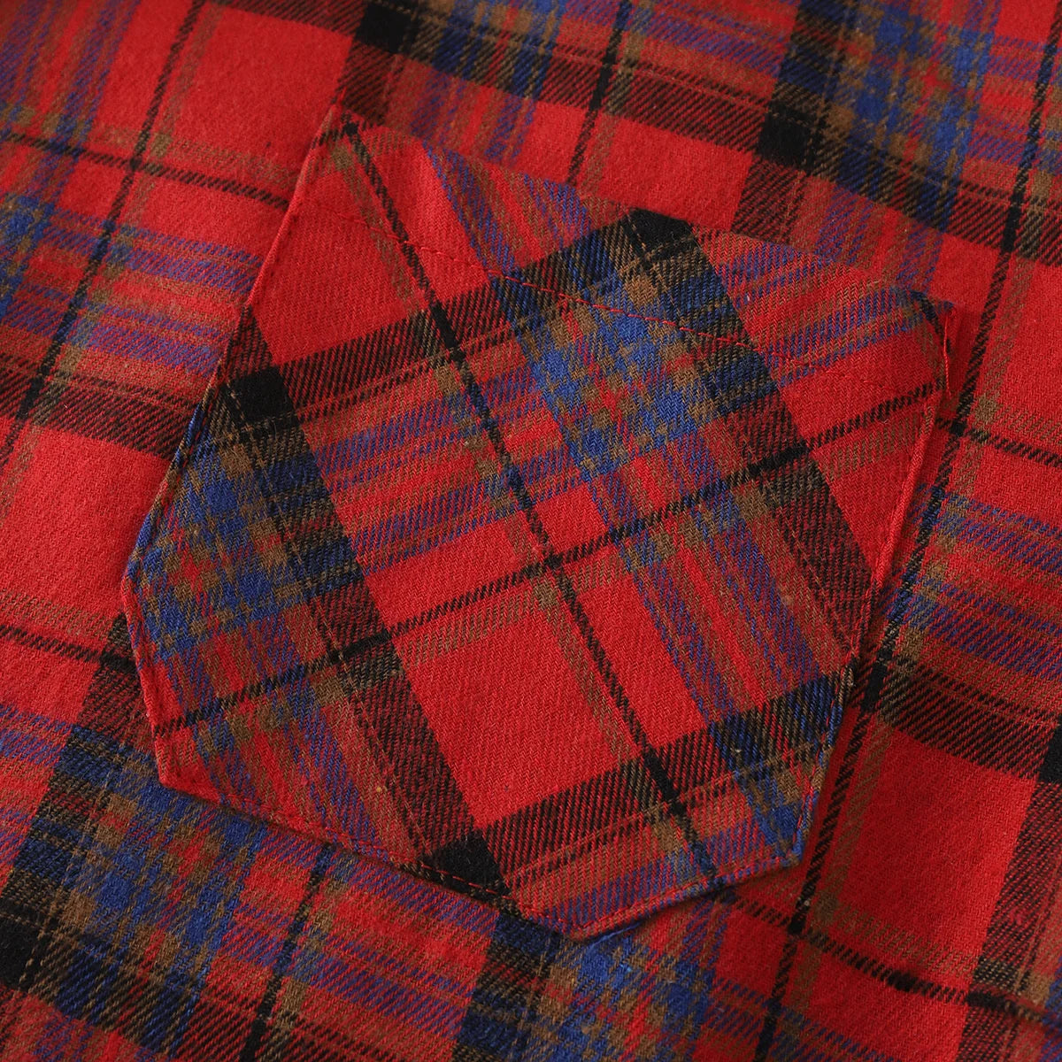 Quality Mens Plaid Flannel Shirts Thick Jacket Quilted Lined Long Sleeve Winter Shirt Cotton Coat with Pockets camisas de hombre