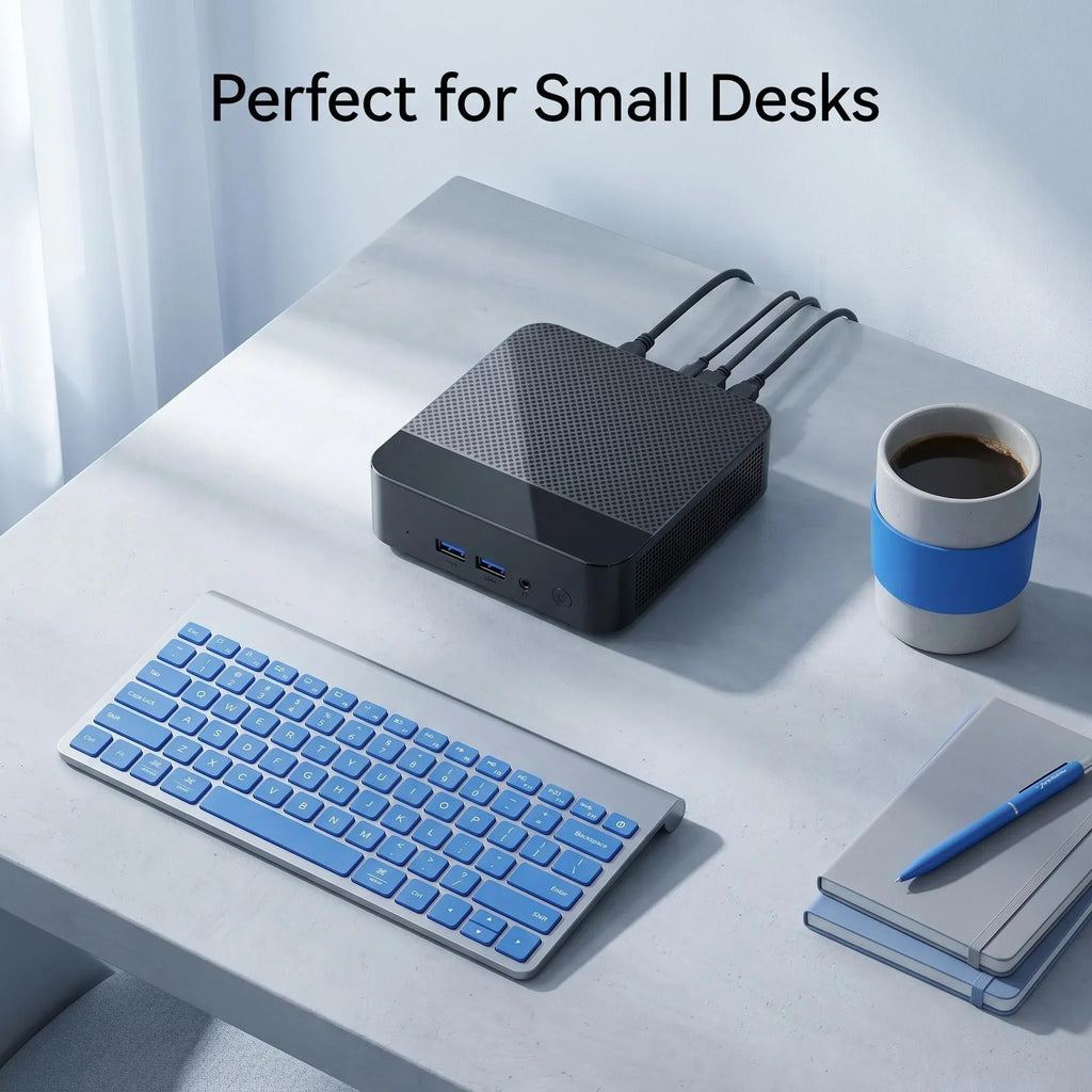 Intel Core i9 8950HK Portable Mini PC Triple 4K Display 16GB DDR4 WiFi6 BT5.2 Silent Cooling Home Office Desktop Pro Fast