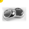 SANVI 110W F50 3.0 Bi LED Lenses with LED Angel Eyes Shrouds for Headlights Hella G5 3R Projector LHD RHD Car Light Retrofit