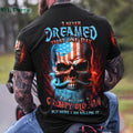 Skull Pattern Back Print Clothes Men Graphic Tees Men's Summer Clothes Designer Clothes Men Short Sleeve Tee Skull Graphic Tees