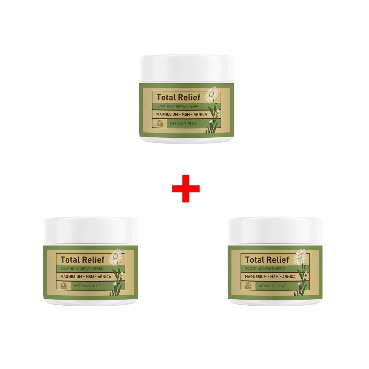Magnesium Soothing Cream Nerves Relief Long-Lasting Hydration Prevent Drying Moisturizing Body Cream