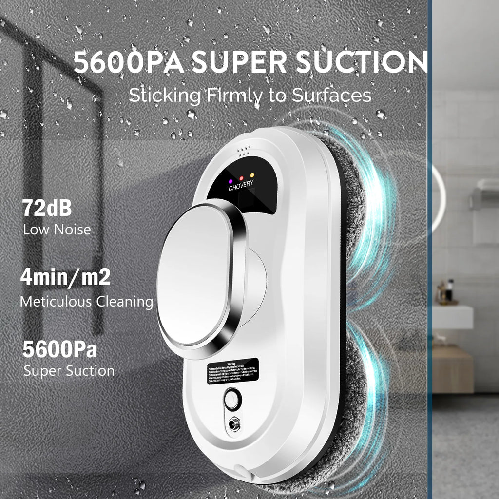 CHOVERY Robot Vacuum Cleaner Window Cleaning Robot Window Cleaner Electric Glass Limpiacristales Remote Control