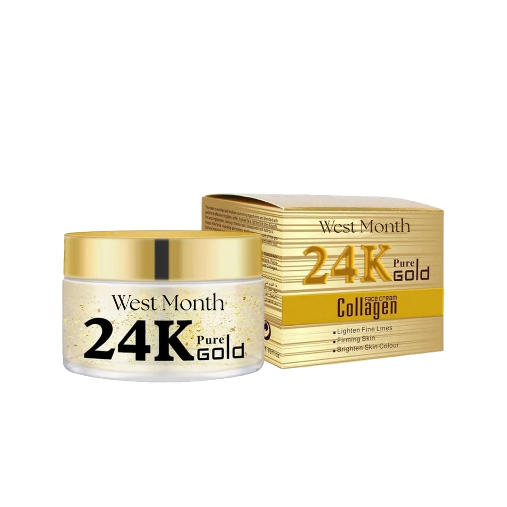 24k Collagen Cream - Reduces Fine Lines, Brightens Skin, Firms, and Anti-Wrinkle Cream