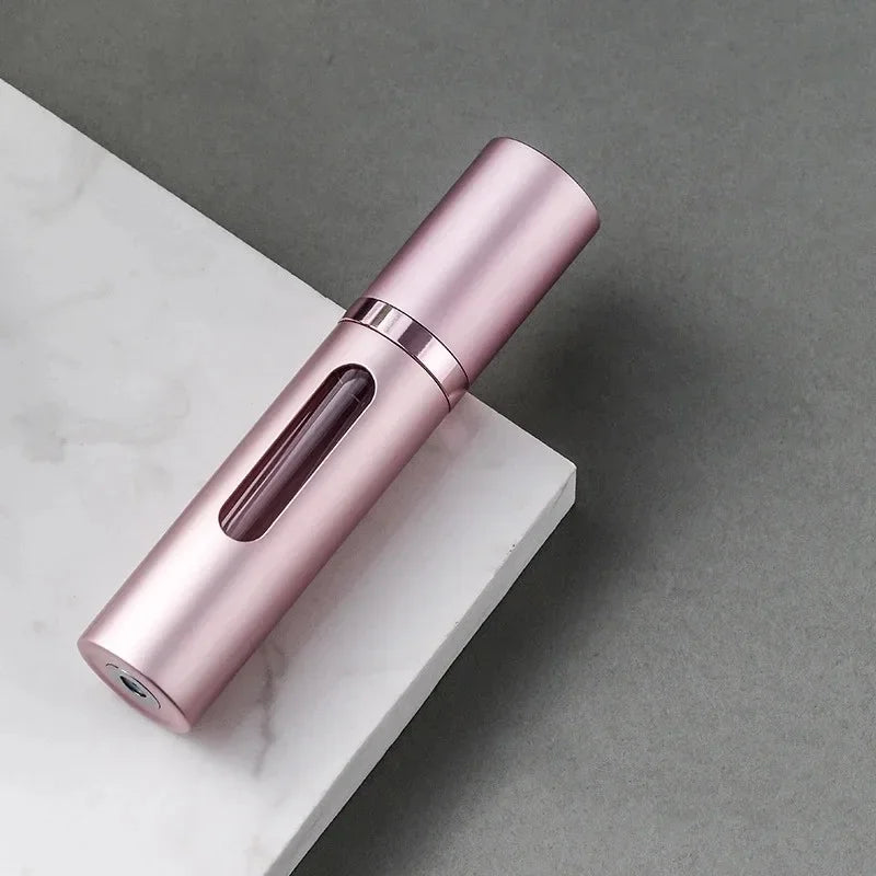 5ml Mini Portable Refillable Perfume Bottle with Spray Scent Pump Travel Cosmetic Container Atomizer for Fragrance Essences