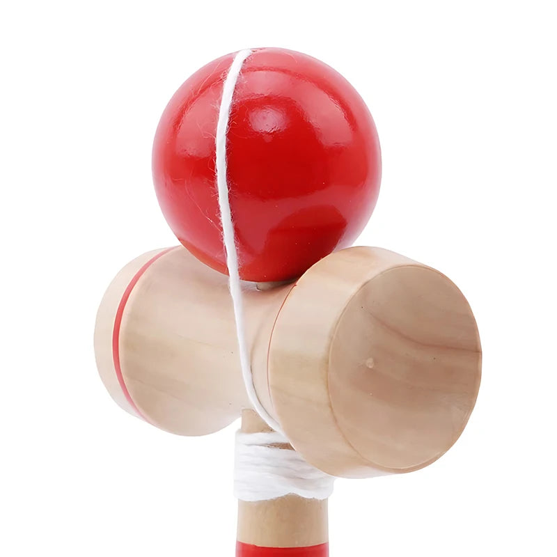 1PC Jade Sword Kendama Balls Traditional Balance Skill Training Game Wooden Catch Cup Hand Eye Coordination Party Game Props ZYF