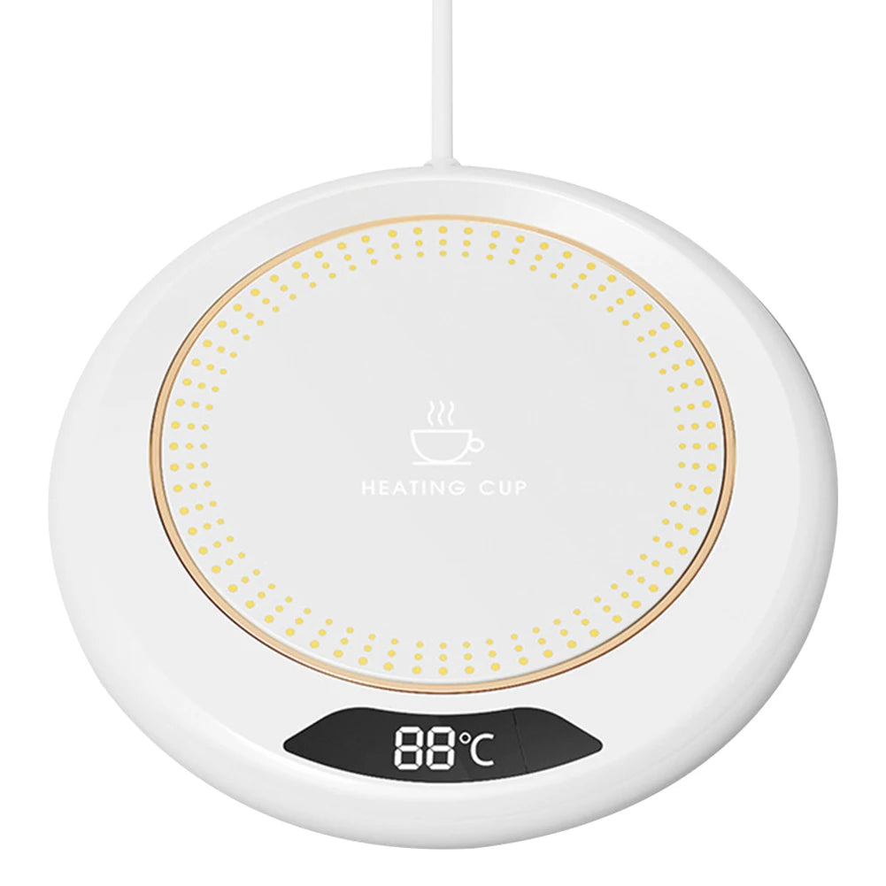 Coffee Mug Warmer 3 Temperature Setting Electric Coffee Warmer Heating Plate Portable Cup Warmer for Travel Office Desk Home Use