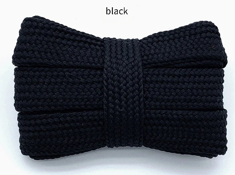 2cm Wider Flat Shoelaces New Casual Sneakers Laces for Shoes Fashion Rope Shoelace 100/120/140/160CM Shoes Accessories 1Pair