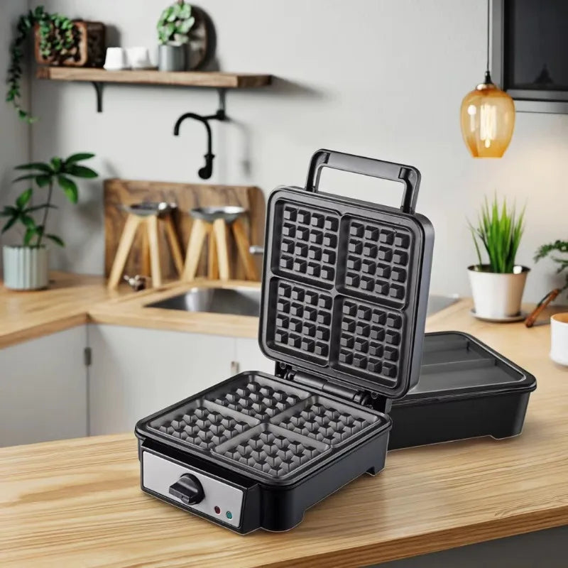 2026 Household multi-functional toaster for making waffles, pancakes, and breakfast bread. Electric and suitable for home use