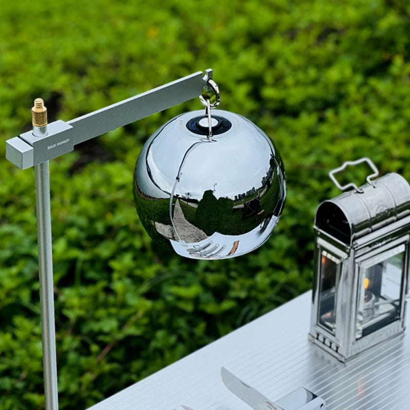 Spherical camping lampshade suitable for camping lights, accessories for outdoor camping lights - enhancing atmosphere