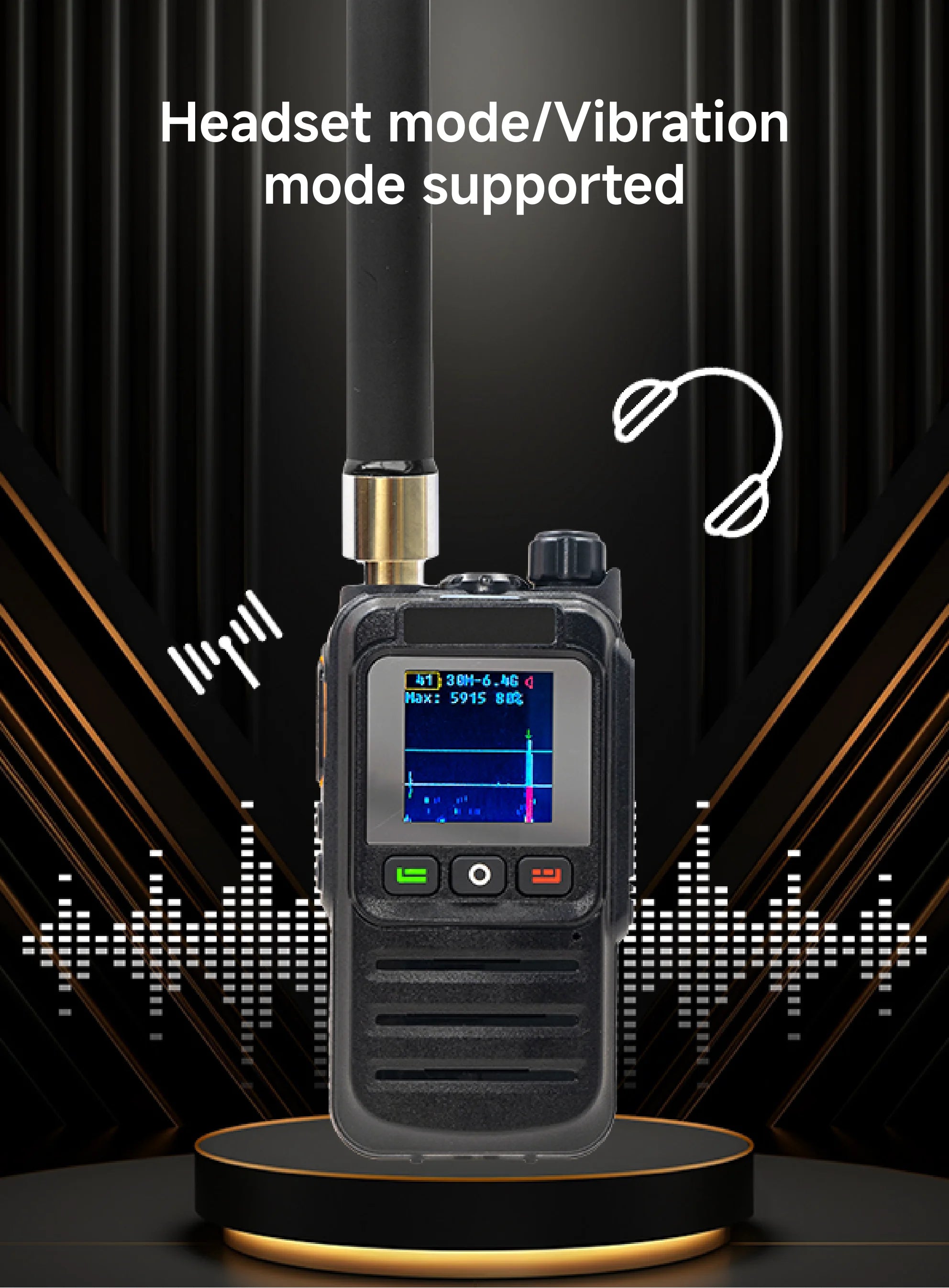 Portable Handheld Mobile Anti-Drone System Remote Control Drone Detection for Security & Protection