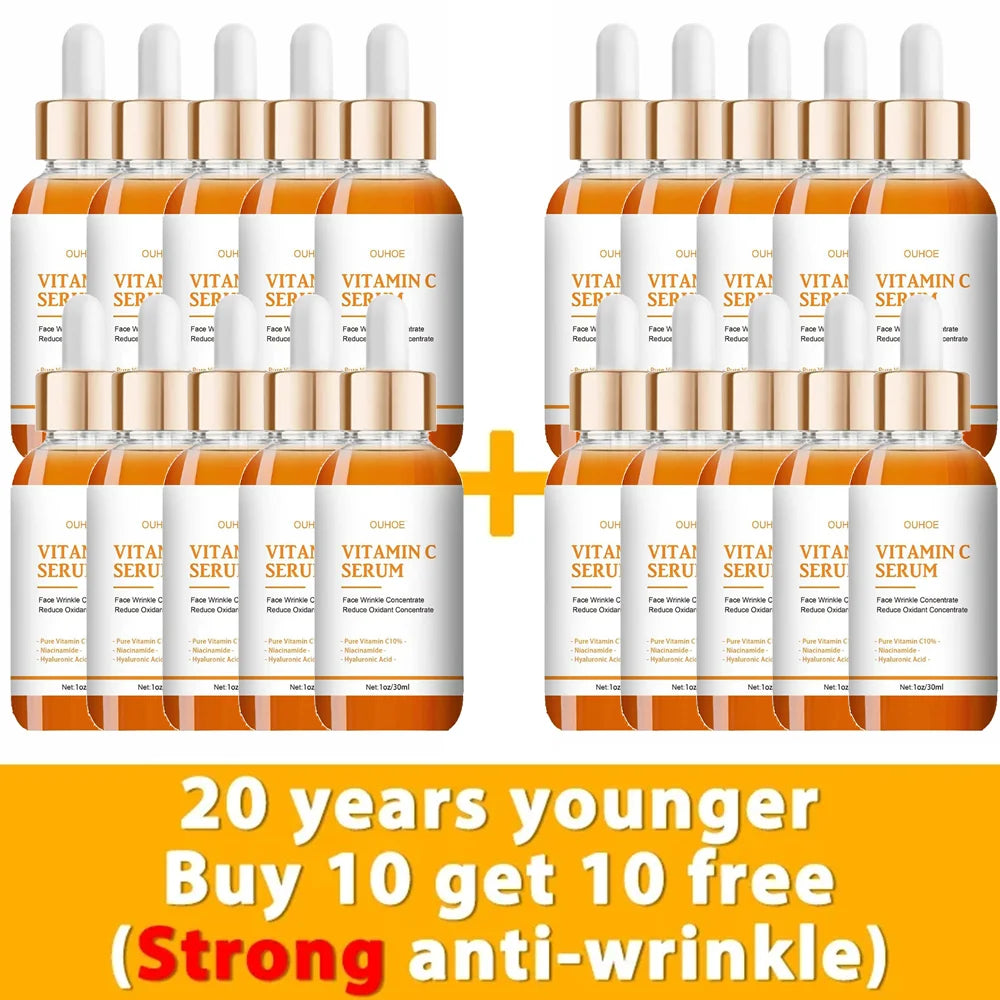 Vitamin C Face Serum – ᴀɴᴛɪ-ᴀɢɪɴɢ ᴀɴᴛɪ-ᴡʀɪɴᴋʟᴇ Serum for Lifting, Firming & Brightening