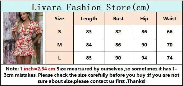 Fashion Women V Neck Printed Short Dress Puff Sleeve Waist-cinching Lace Up Mini Dresses Lady Chic Daily Street Gown 2026 Summer