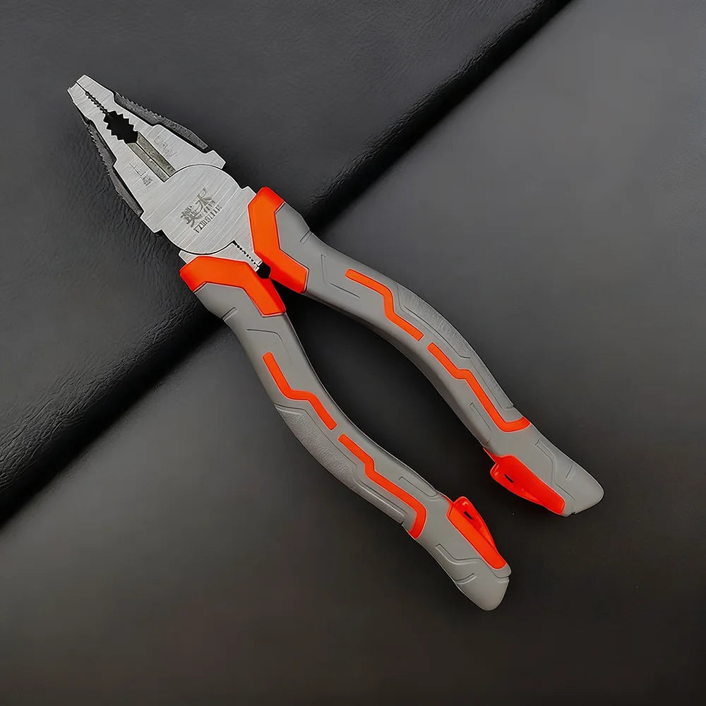 6/8-inch Wire Pliers Sharp Large Opening Diagonal Pliers Needle Nose Pliers for Cutting Twisting and Clamping MetalWires