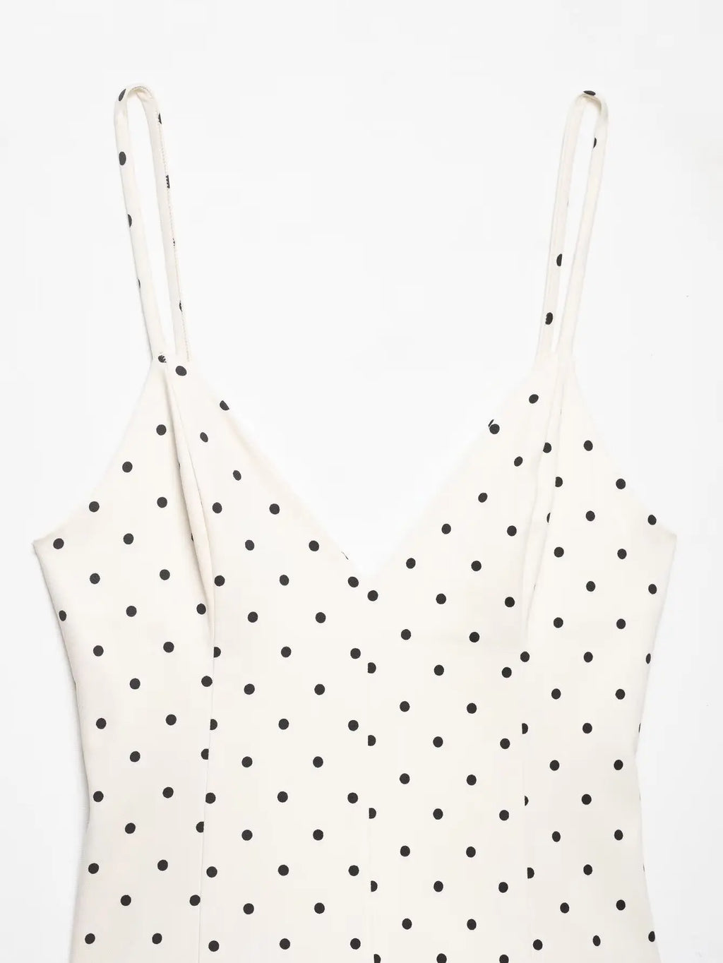 Typhaland Elegant Polka Dot Sling Dress for Women Fashion Sleeveless High Waist Mini Dress 2026 New Summer Vacation Clothes