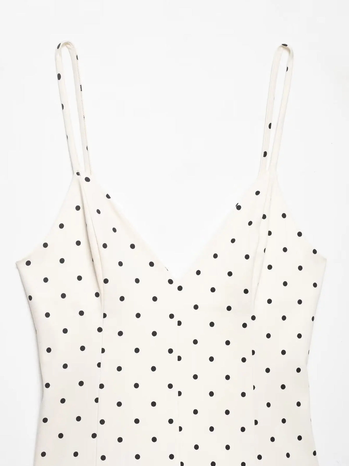 Typhaland Elegant Polka Dot Sling Dress for Women Fashion Sleeveless High Waist Mini Dress 2026 New Summer Vacation Clothes