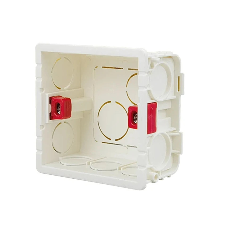 Wall Light Switch Chrome Toggle Press Button Tempered Glass Plate Blue LED Light 1 2 3 4 Gang White Black Gray Gold