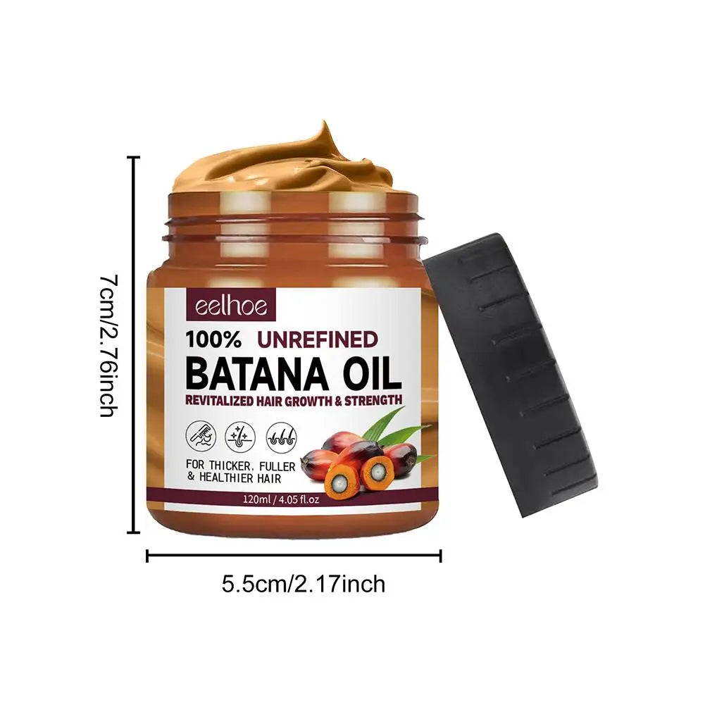 Upgrade 100% Pure Organic Hair Mask Batana Oil Hair Growth Oil Natural Treatment Nourish Reduce Hair Loss Anti-Breakage Hair