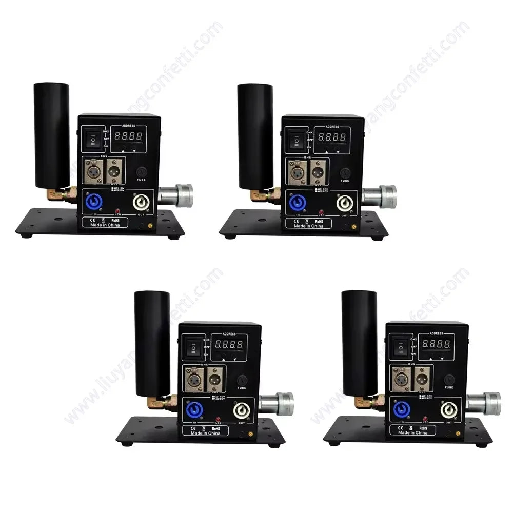 High Power Stage Wedding Effect CO2 Jet Machine 100W DMX512 Control CO2 Smoke Machine Co2 Effect Fog Smoke for Event Party Club