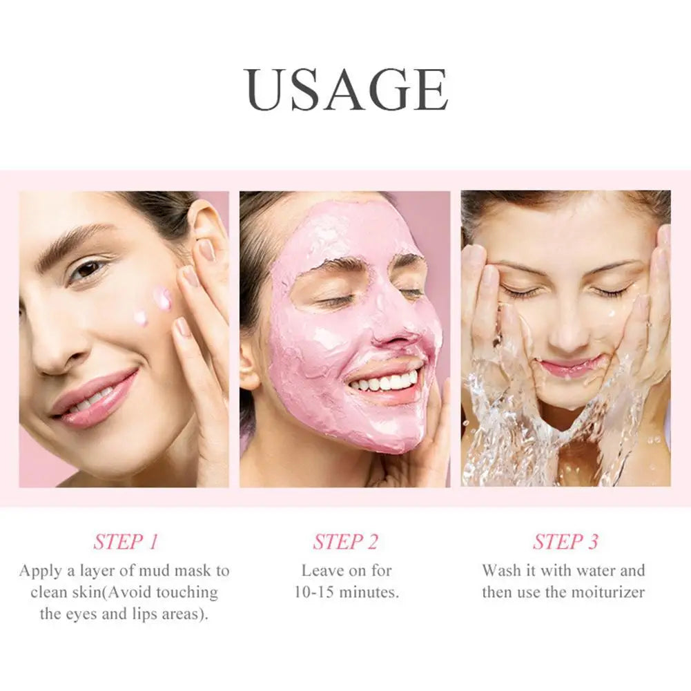 Sakura Mud Mask Brightening Hydrating Face Mask Skin Clean Facial Cleansing Clay Hydrating Anti Wrinkle Skincare 1/5/10pcs