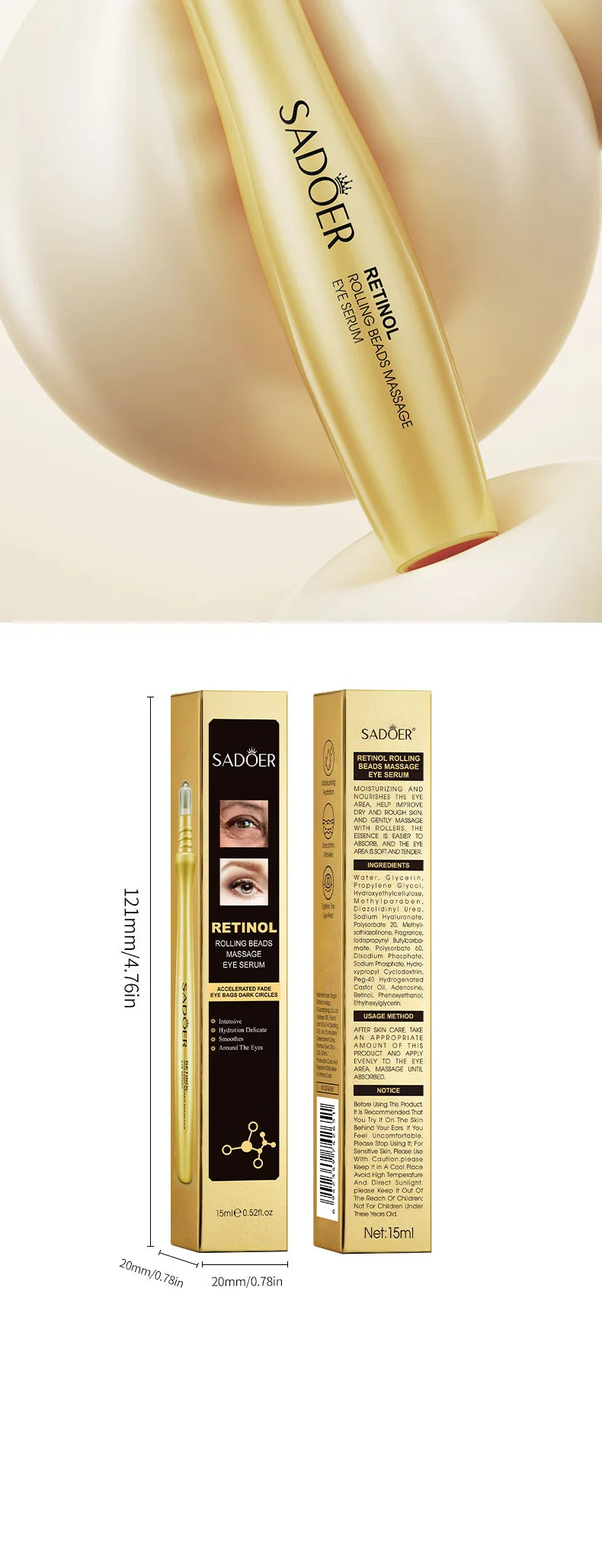 Skincare Set Snail Collagen Cream Anti Aging Whiten Skin Face Cream Fade Dark Eye Circles Remove Eye Bags Eye Serum