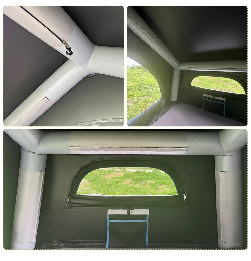Tent Glamping Tent  Portable Glamping Outdoor Tents Rooftop 4x4 Camping Suv Car Portable Inflatable Roof Top