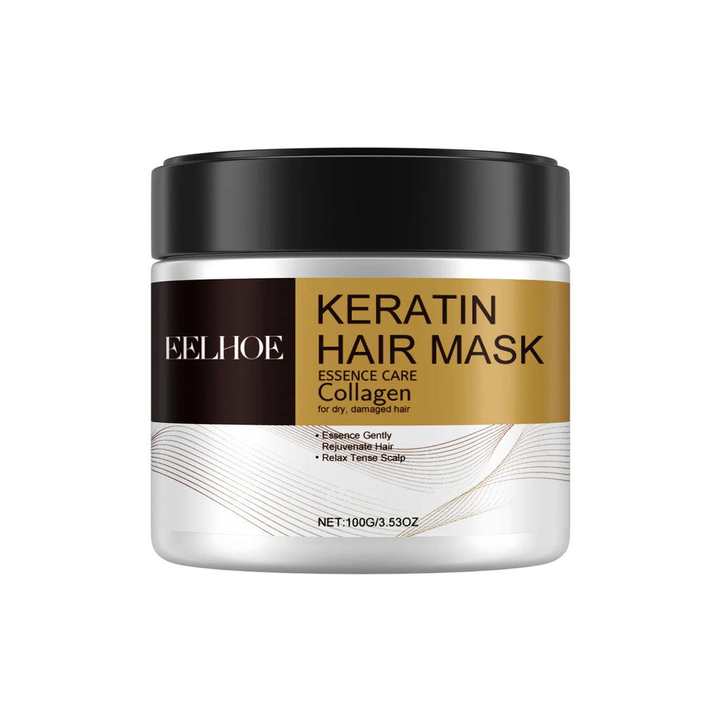 Repair & Moisturizing Hair Mask - Deeply Nourishes Damaged Hair, Repairs Dryness, Split Ends & Tangles
