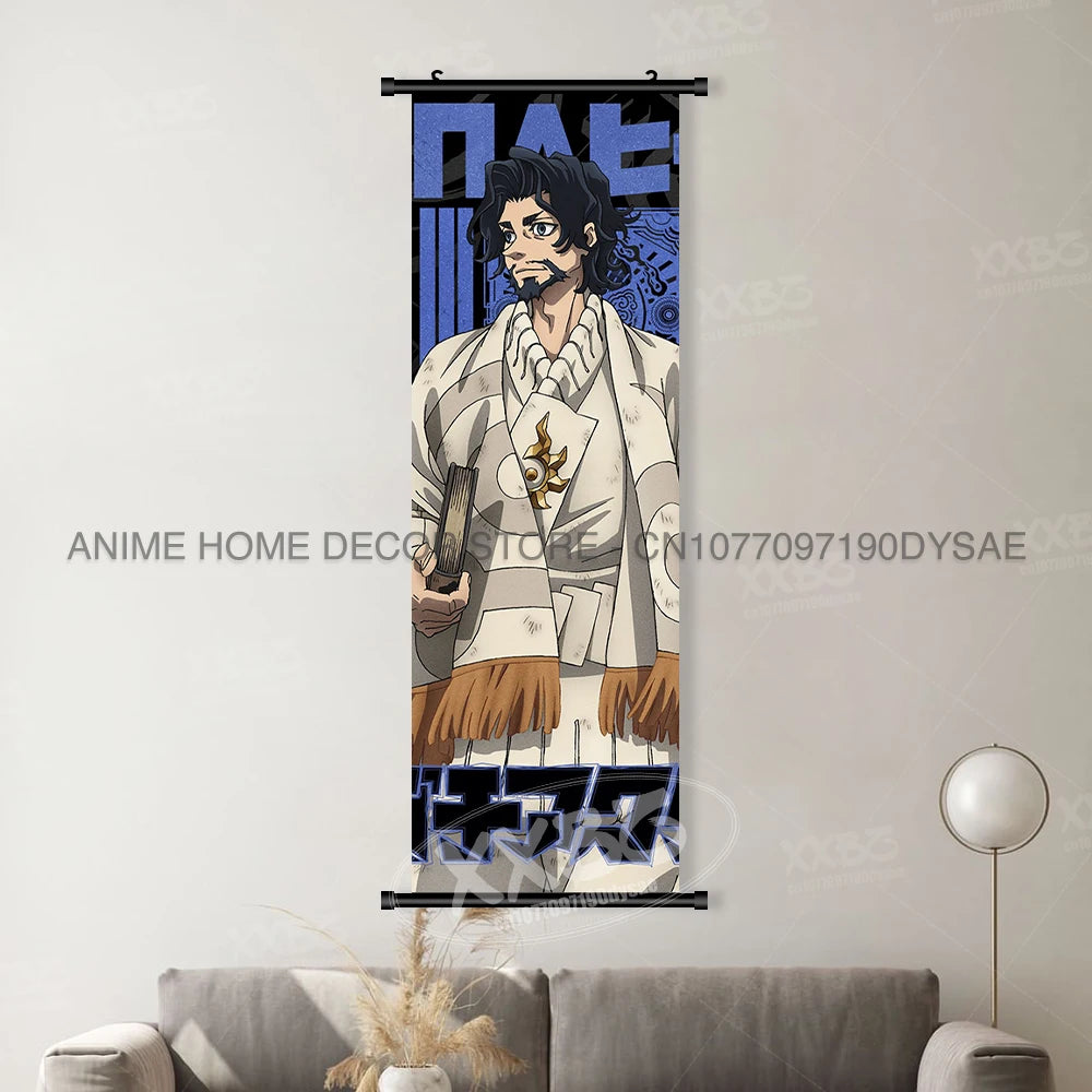 Canvas Home Decoration Poster For Anime Gachiakuta Character Print Scrolls Pictures Wall Art Hanging Painting Bedside Background