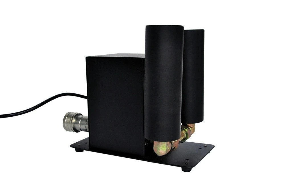 Double tube carbon dioxide air column machine