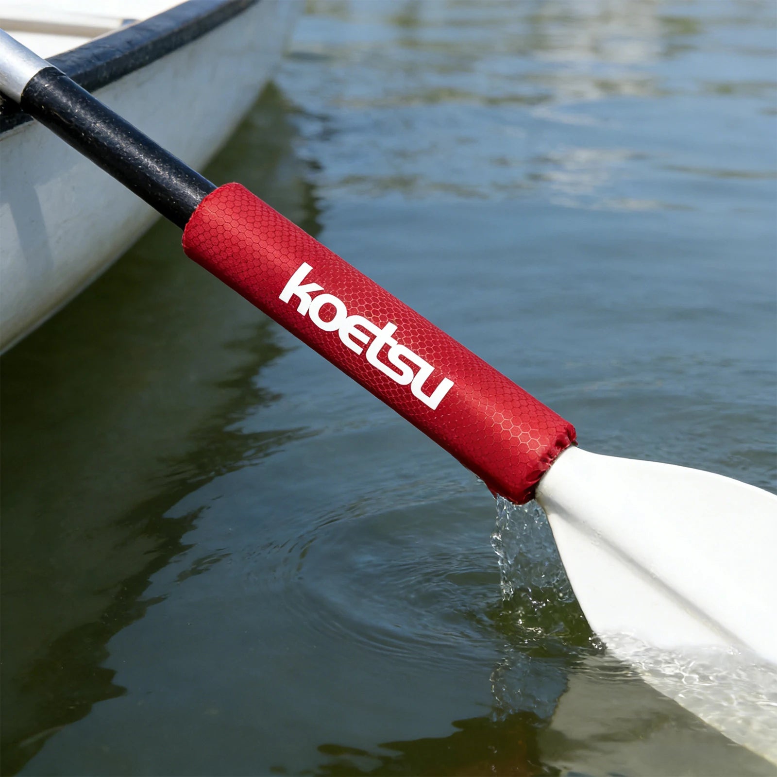 Paddle Buoyancy Sleeve 420D PU EPE Foam Paddle Float SUP Board Accessory Prevents Sinking for Kayak Canoe Paddleboard