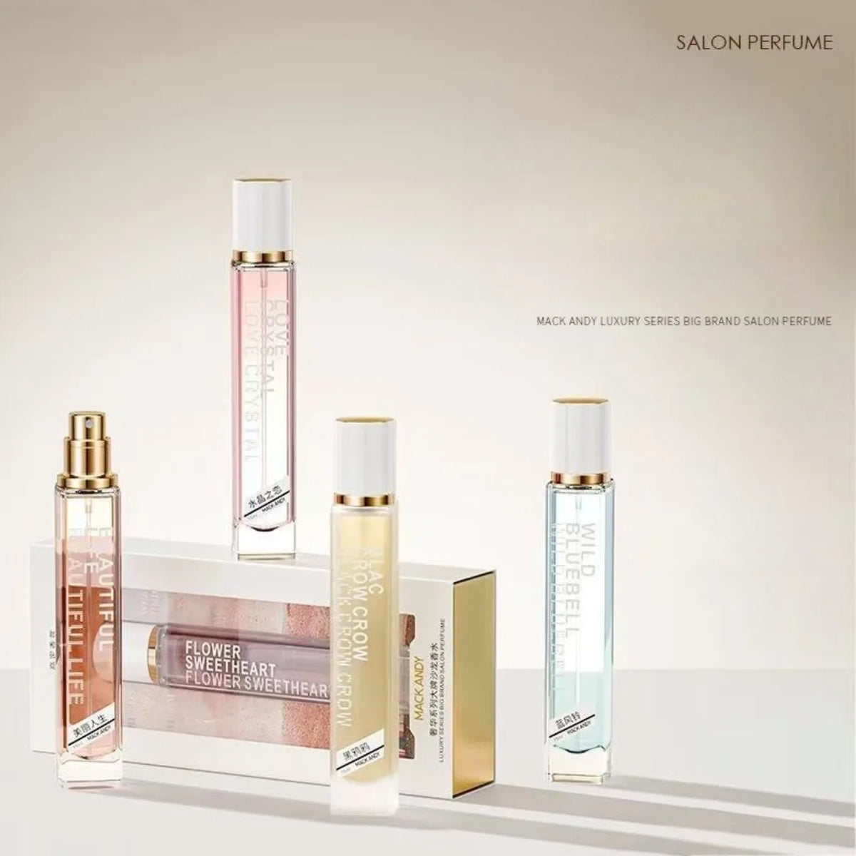 High-End Salon Grade Women's Perfume Fresh Natural Light Scent Long-Lasting Luxury Fragrance Affordable Alternative 15ml
