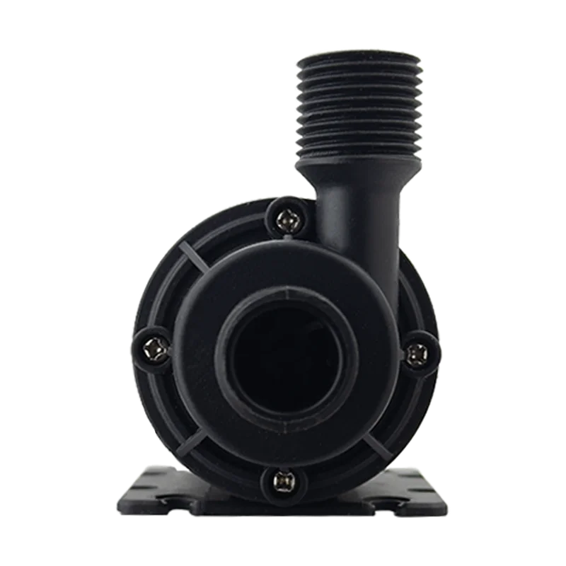 DC12V Brushless Motor Water Pump, DC24V 1000L/H, 8M Head 1/2" Submersible Pump, Fountain Water Heater, Shower Booster Pump, IP68