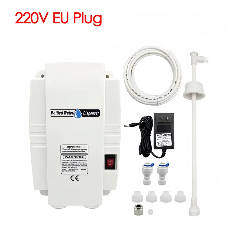 Automatic Bottled Water Pump 3.8L/min Flow Under Sink Electric Drinking Water Dispenser System for Home Self Priming Water Pump