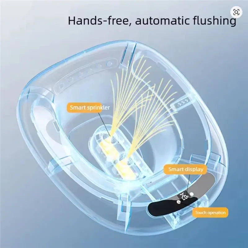 【ADORN】Electric Hands-Free Bidet System,Antibacterial Detachable Basin Kit, Postpartum Herbal Steaming Solution Functionality