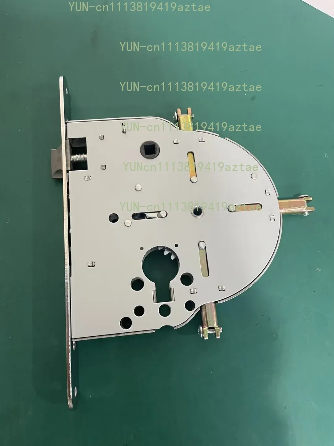 Smart Automatic Israeli 6590 Mortise Lock Body Round Head Square Bolt Replacement for Old Security Door Fingerprint Lock