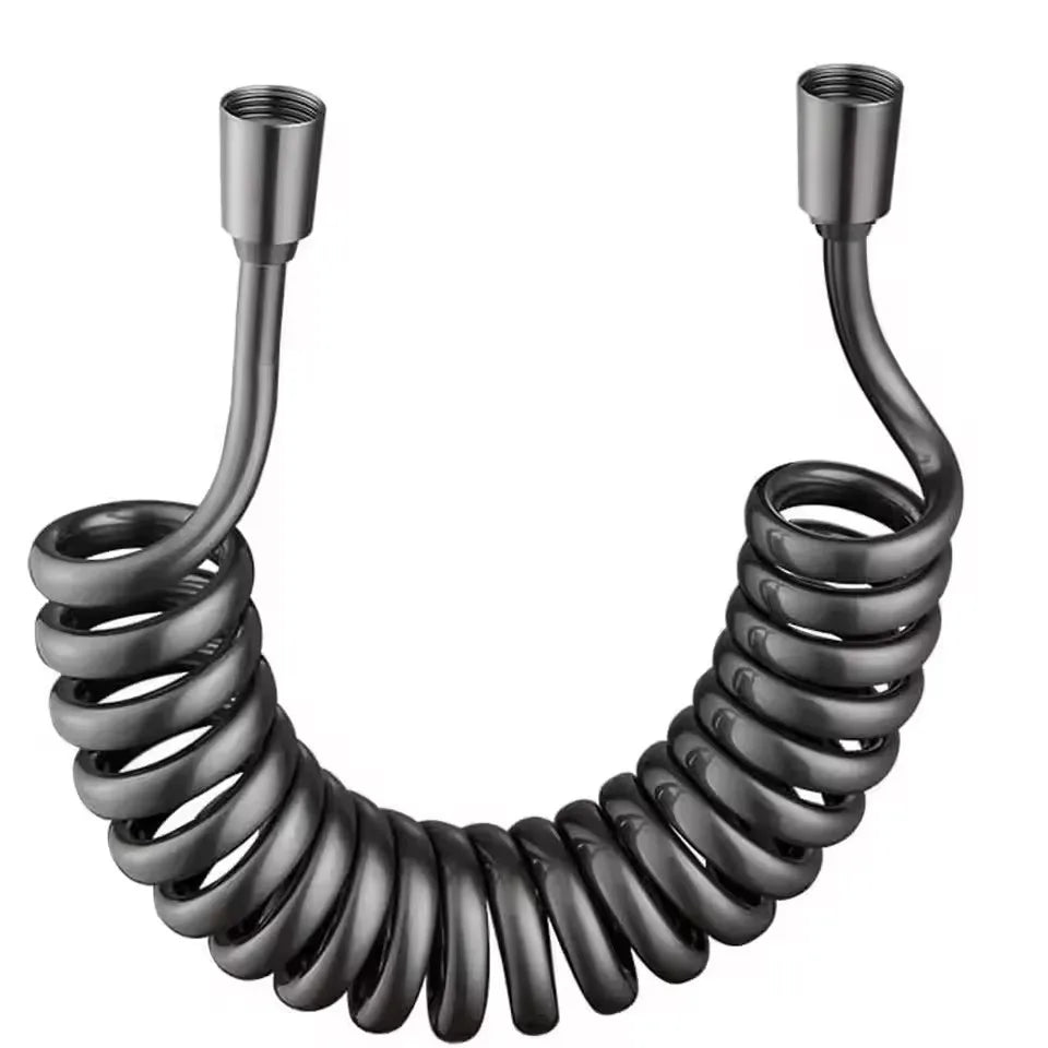 New 1Pcs 1.5M/2M/3M/5M Telephone Line Spring Shower Hose Toilet Bidet Bathroom Accessories Sprayer Connect Pipe Flexible