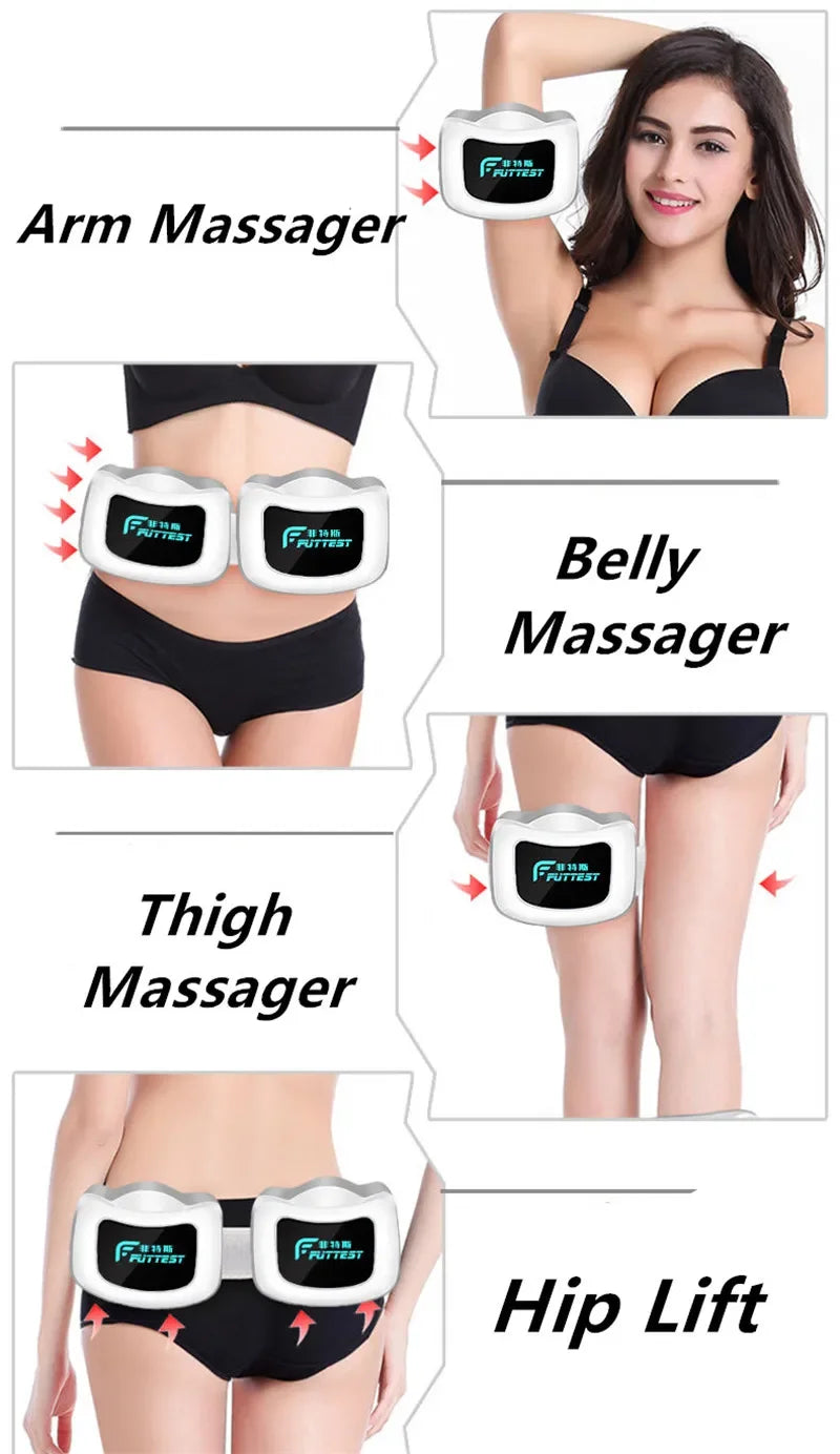 Vibrating Slimming Sports Belt for Arm Leg Waist Abdomen Big Belly Fat Burn Reduction Massage Fat Removal Machine
