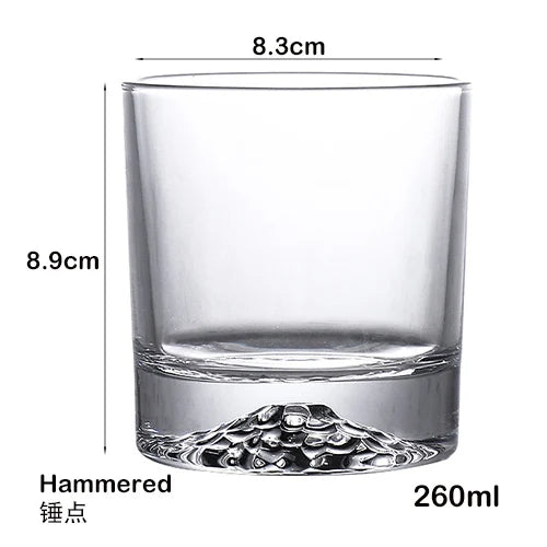 Whiskey Glasses, Scotch Whisky, Bourbon, Cocktails, RUM, Durable Whiskey Glasses