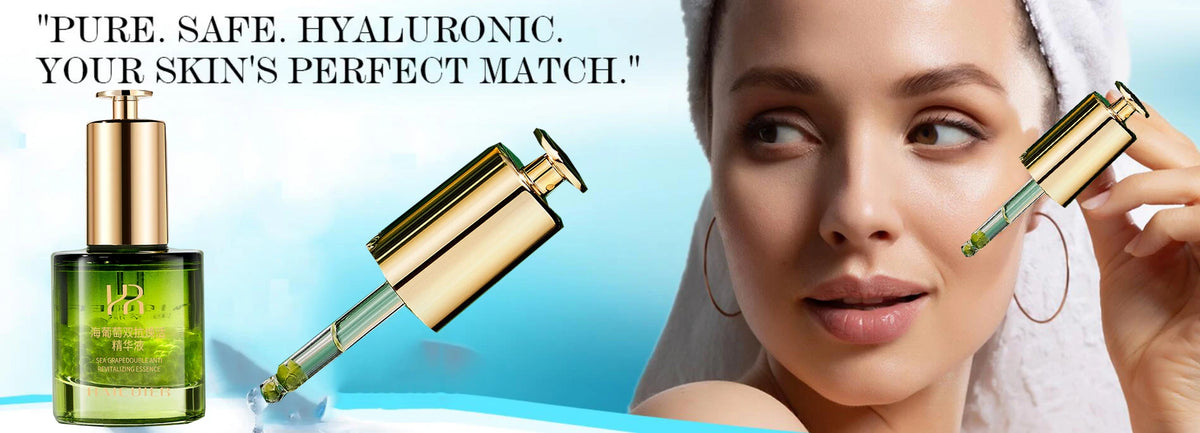 Sea Grape Collagen Peptide Double Anti Revitalizing Essence Oil Skin Care Moisturizing Brighten Anti-Aging Firming Face Serum