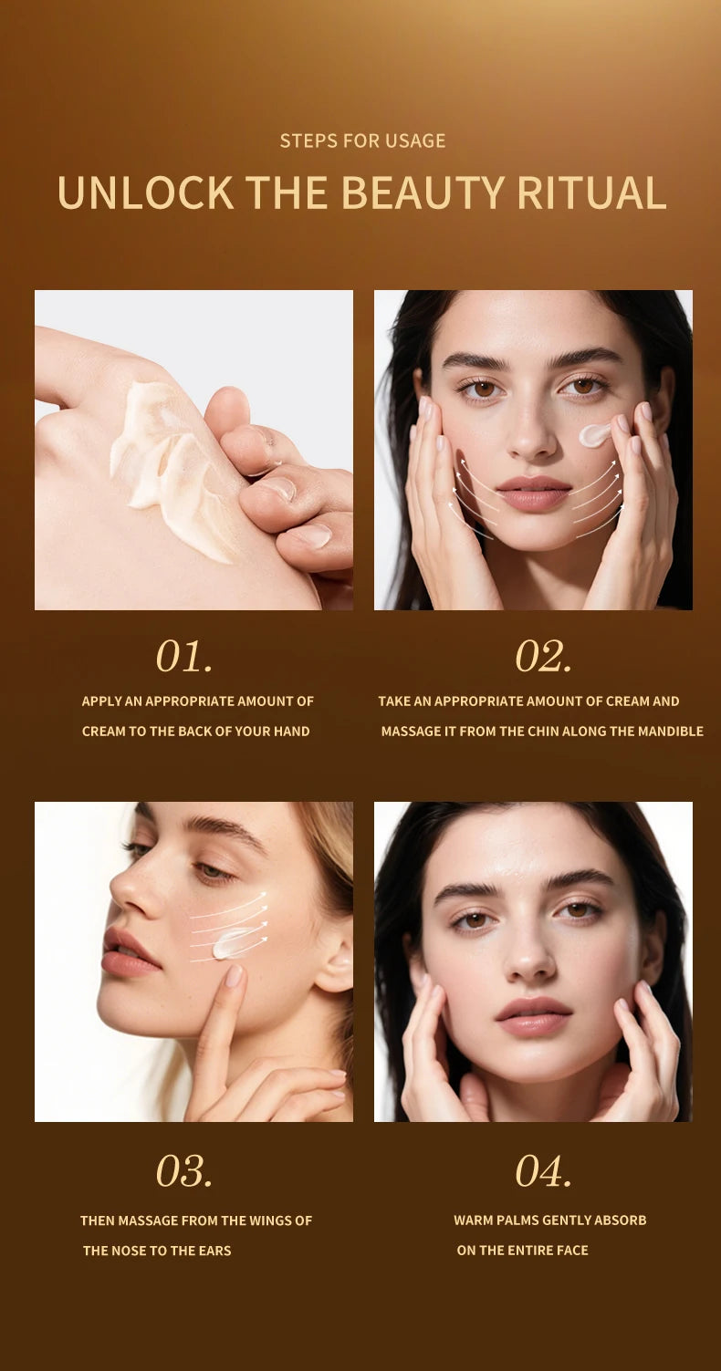 FONCE Hexapeptide Anti-wrinkle Essence Facial Cream, Fine Line Reducing, Moisturizing, Nourishing and Lifting Cream 50g