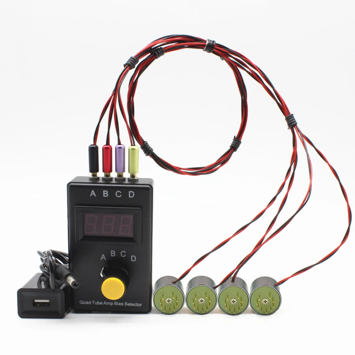 Amptata V8T1T2T3T4T5T6 Vacuum Tube Tester Bias Current EL34 KT88 EL84 6BQ5 7591 6L6 6V6 5881 6550 KT66 KT100 KT120 mA Match Tool