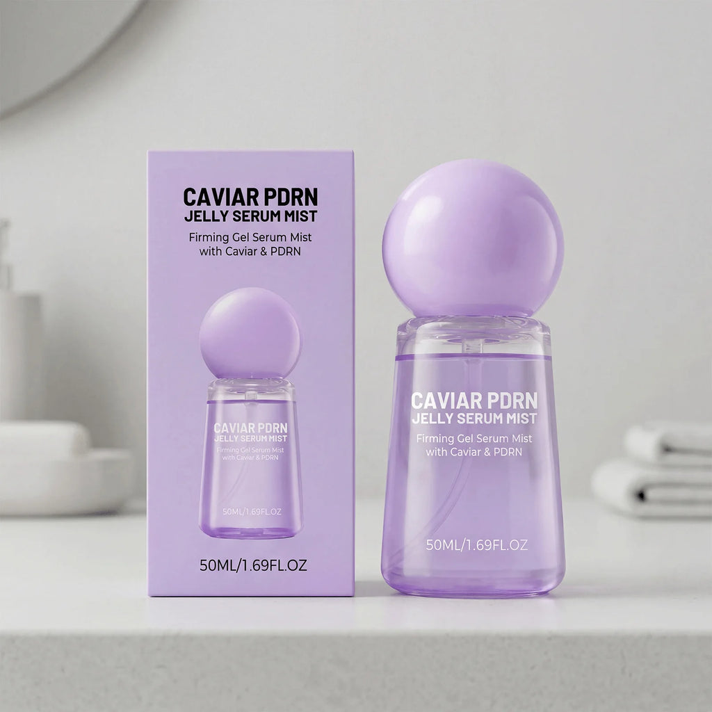 Collagen Peptide Jelly Essence Mist Spray Smooths Moisturize Dry Lines Nourish Hydrating Soft Facial Pores Skin Serum Spray 50ml