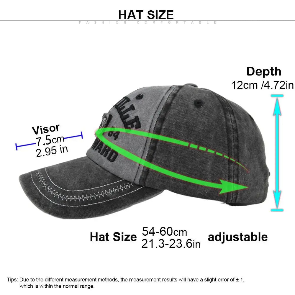 Fashion Hip Hop NYS Patch Embroidery Baseball Caps Adjustable Frayed Denim Sunscreen Hats Vintage Snapback Dad Hat for Men Women
