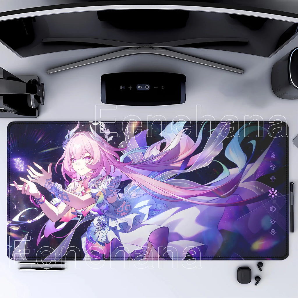 Mouse Pad Honkai Star Rail Cyrene HD printing Pretty Gaming Lock Edge Large Rubber Anime kawaii Mousepad Laptop offices Desk Mat